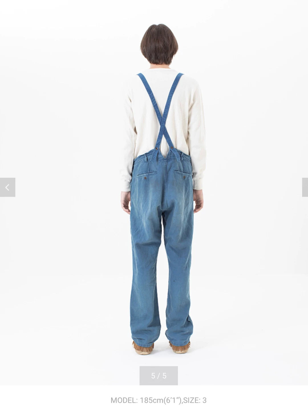Visvim Travailer Braces Pants Linen