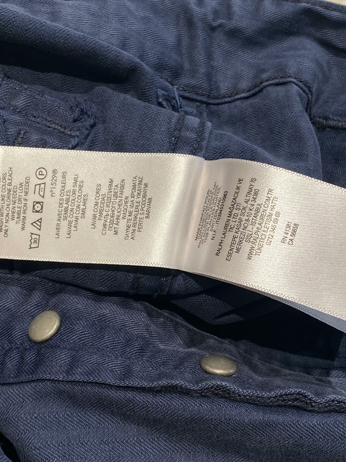RRL Thirteen Star Herringbone Shorts