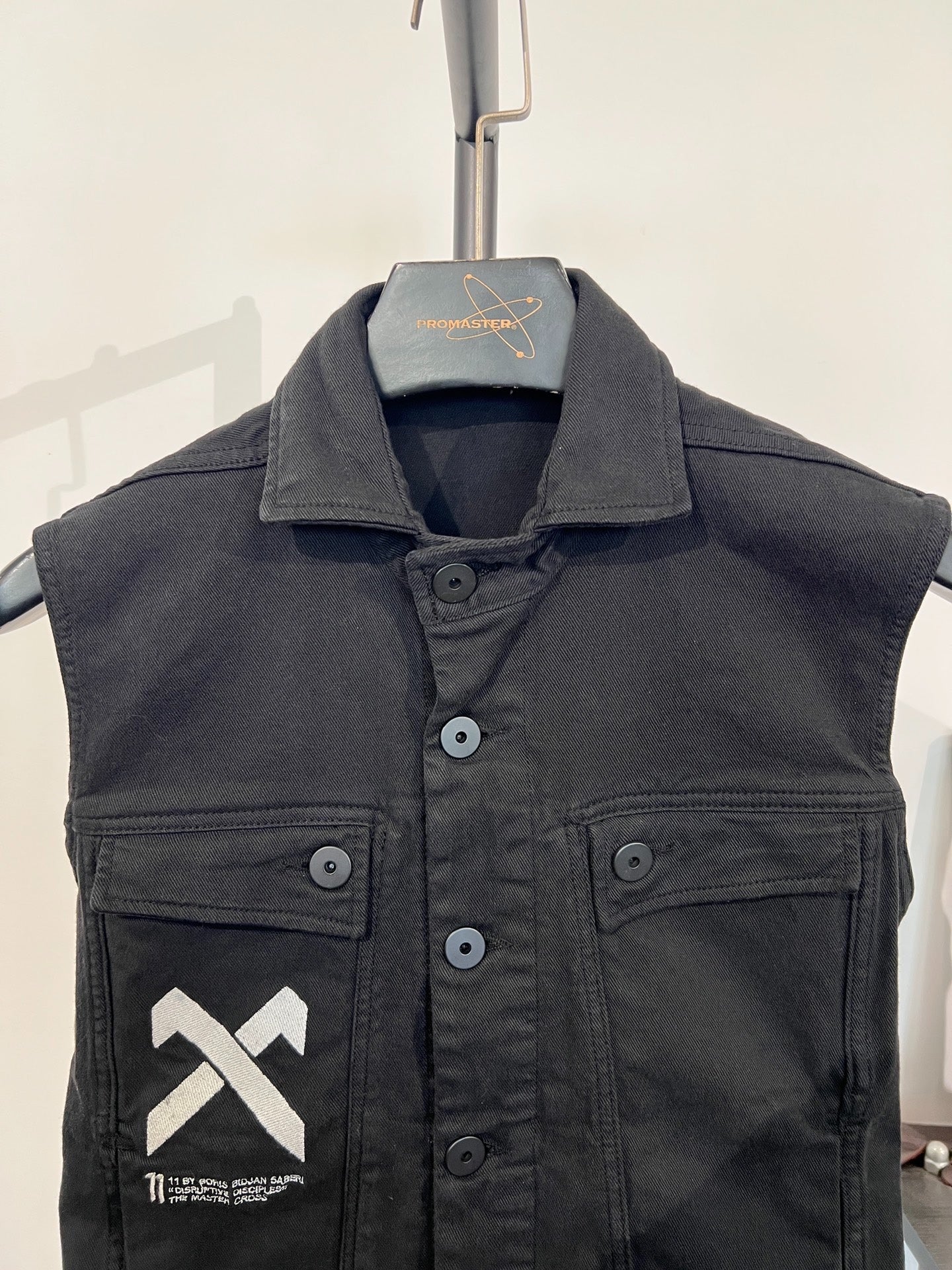 Boris Bidjan Saberi 11by BBS V3 Denim Hunting Vest