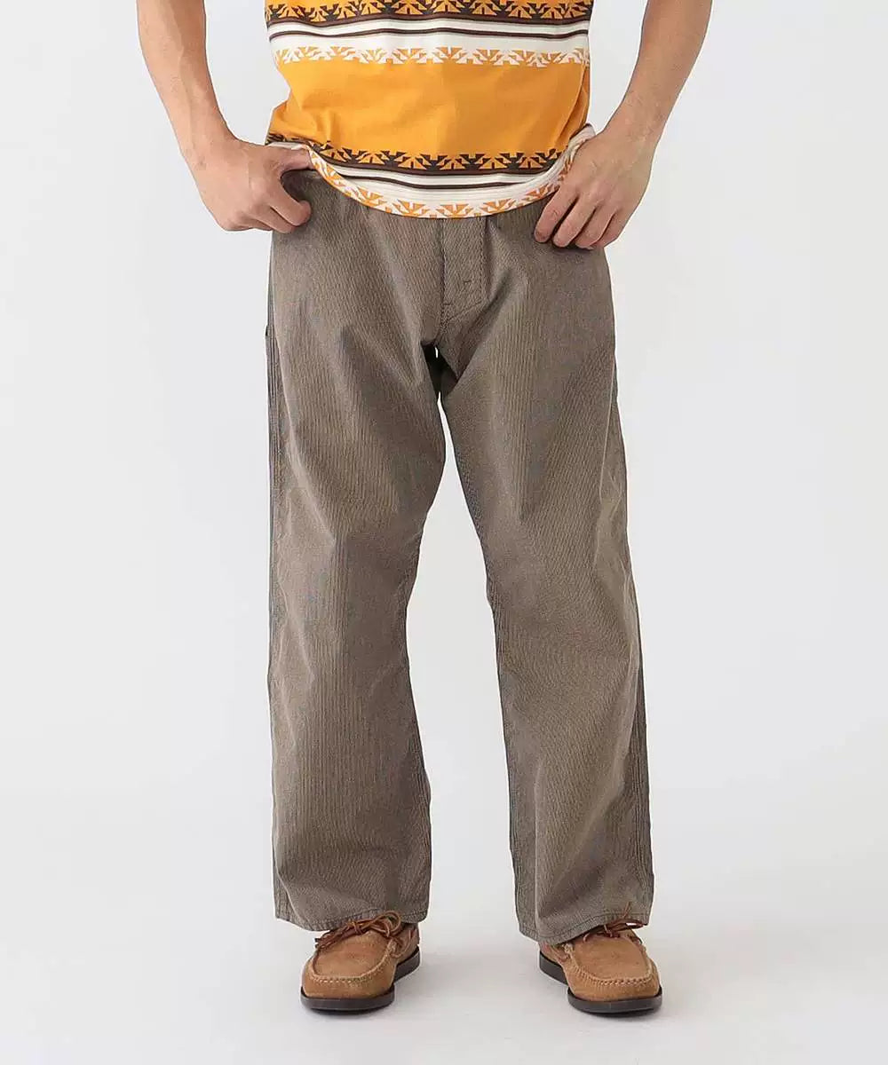 beams plus painter pants cordlane brown