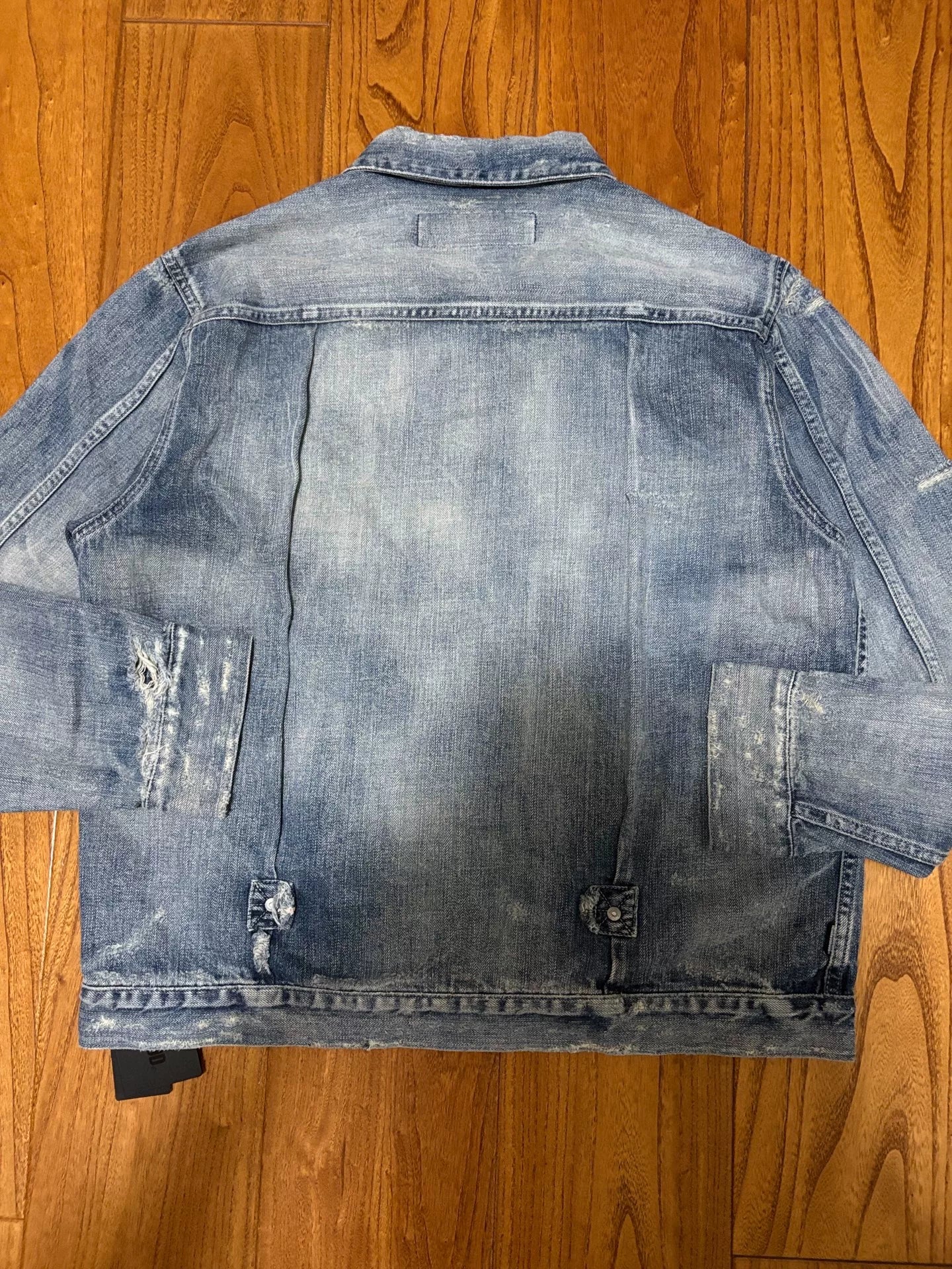 NEIGHBORHOOD SAVAGE STOCKMAN Washed Denim Jacket
