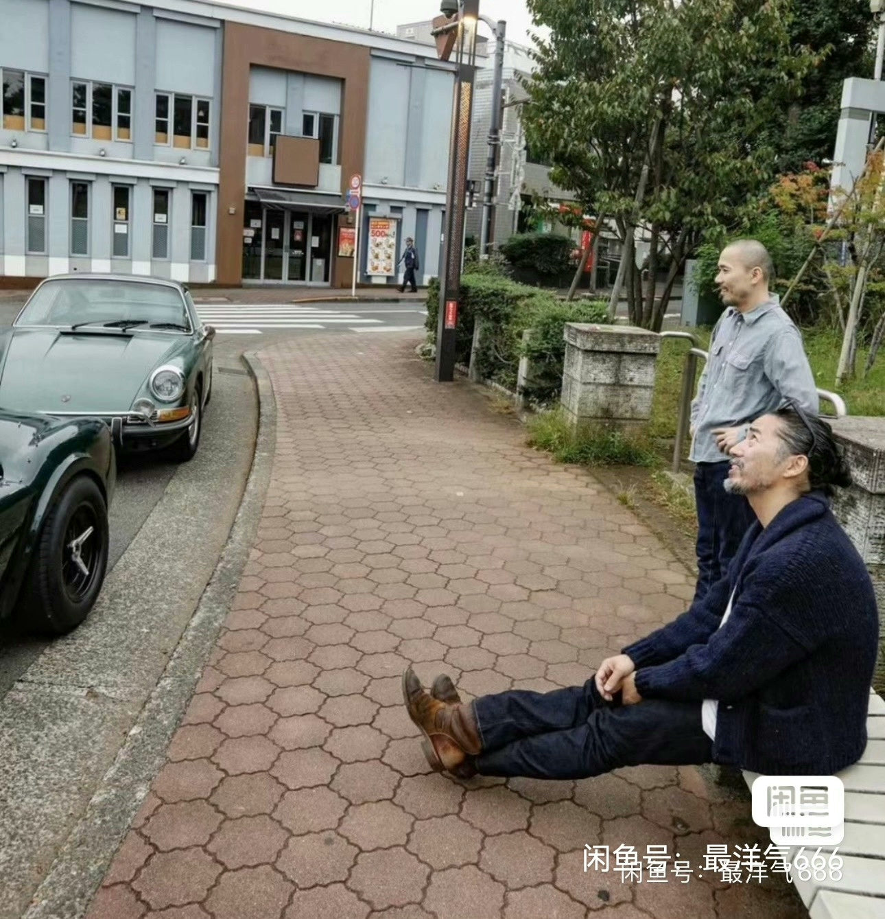 visvim hand knit cardigan with unique patterns