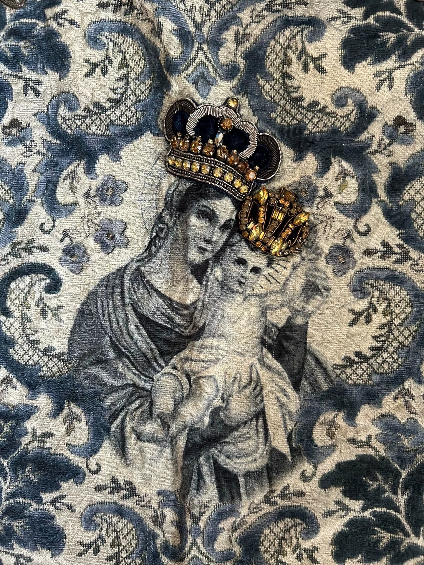 Luxury Dolce & Gabbana Embellished Sweatshirt