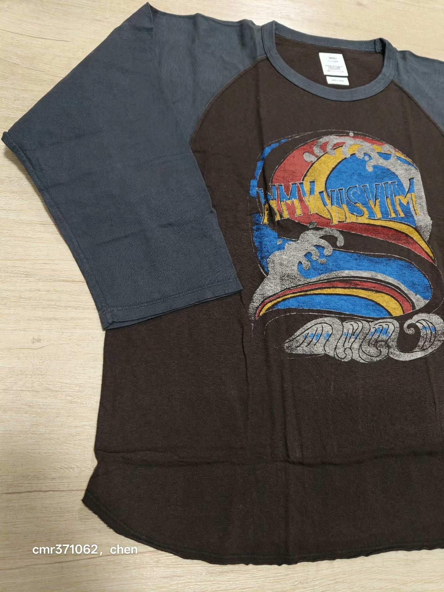 visvim 21AW Gridiron LS Tee DMGD