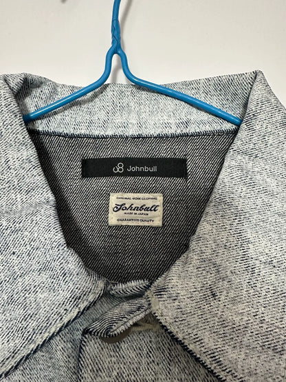 rare johnbull denim jacket made in japan