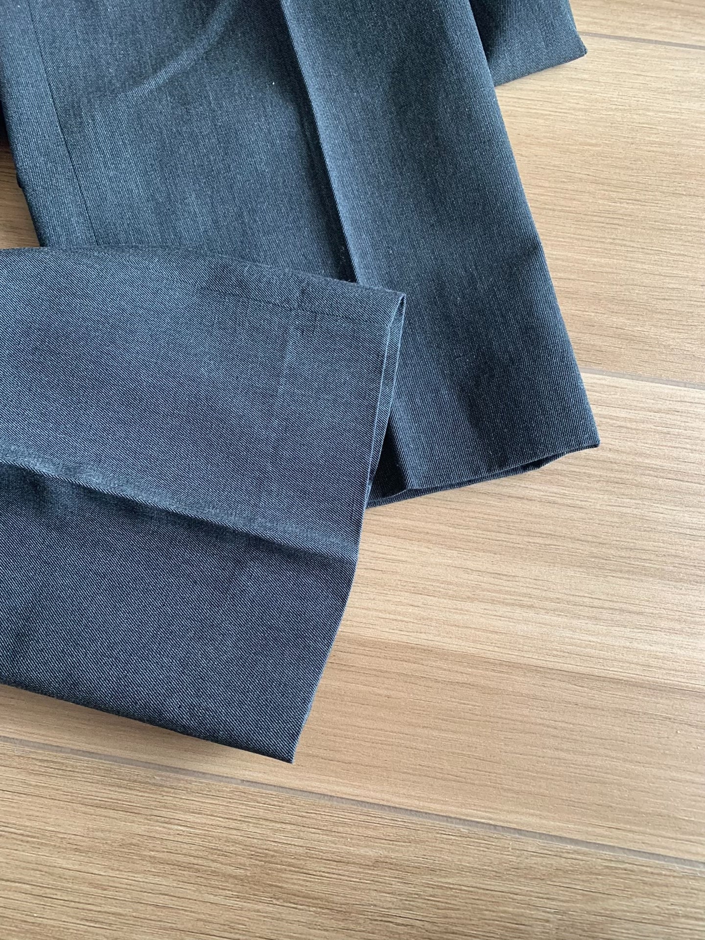 VISVIM 25AW Wool-Linen Parisian Button Trousers