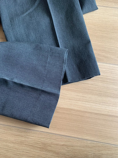 VISVIM 25AW Wool-Linen Parisian Button Trousers