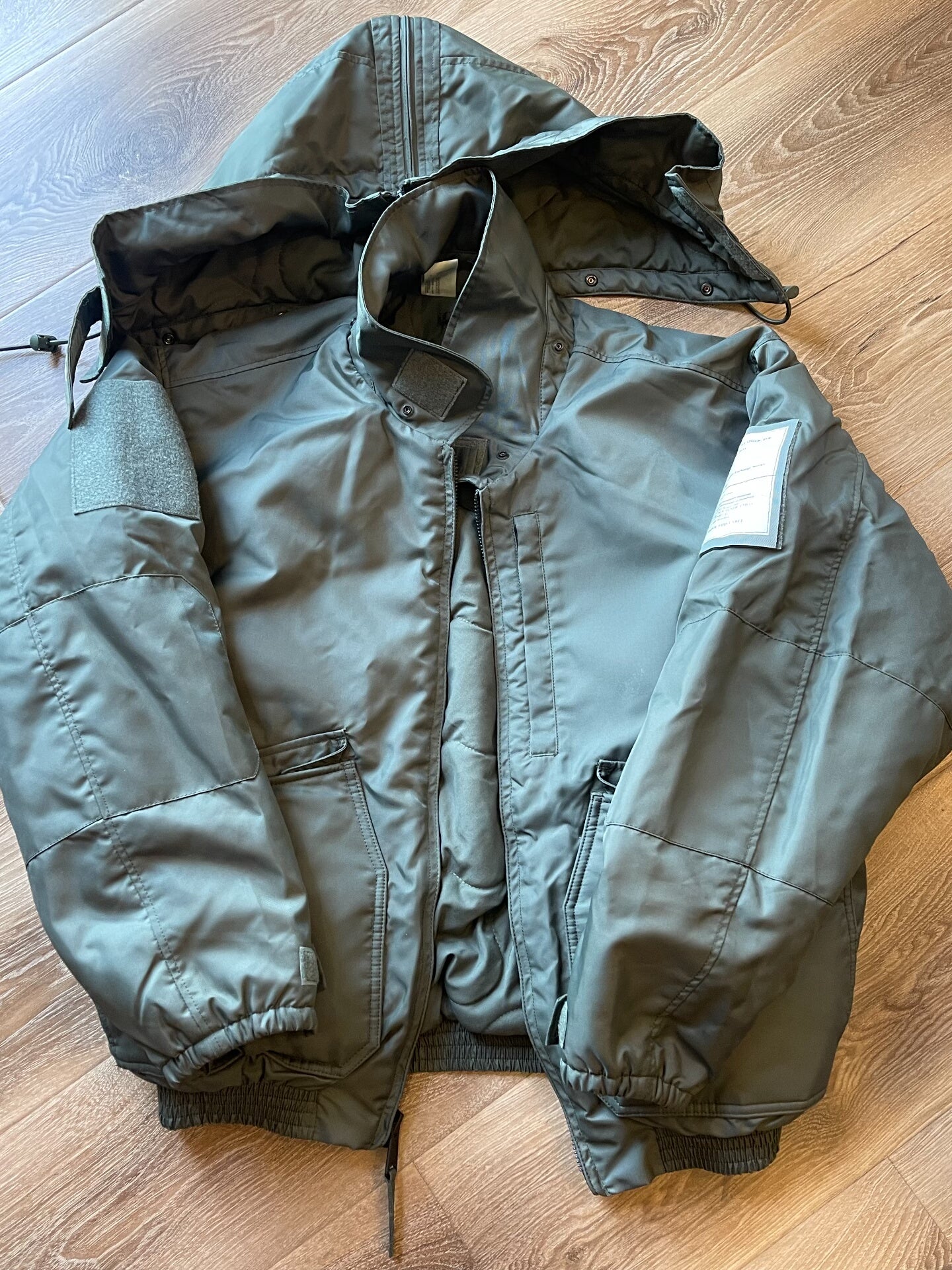 N.HOOLYWOOD x Alpha Hooded Flight Jacket