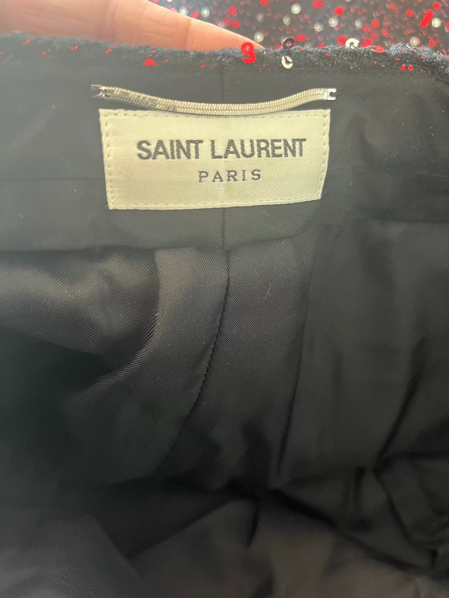 Saint Laurent Sequin Trousers