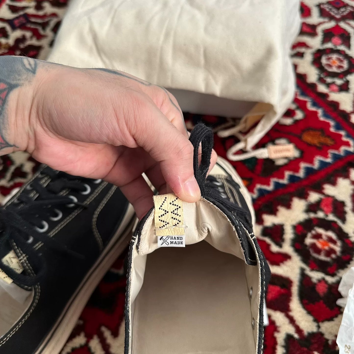 visvim 22aw skagway canvas shoes size 11