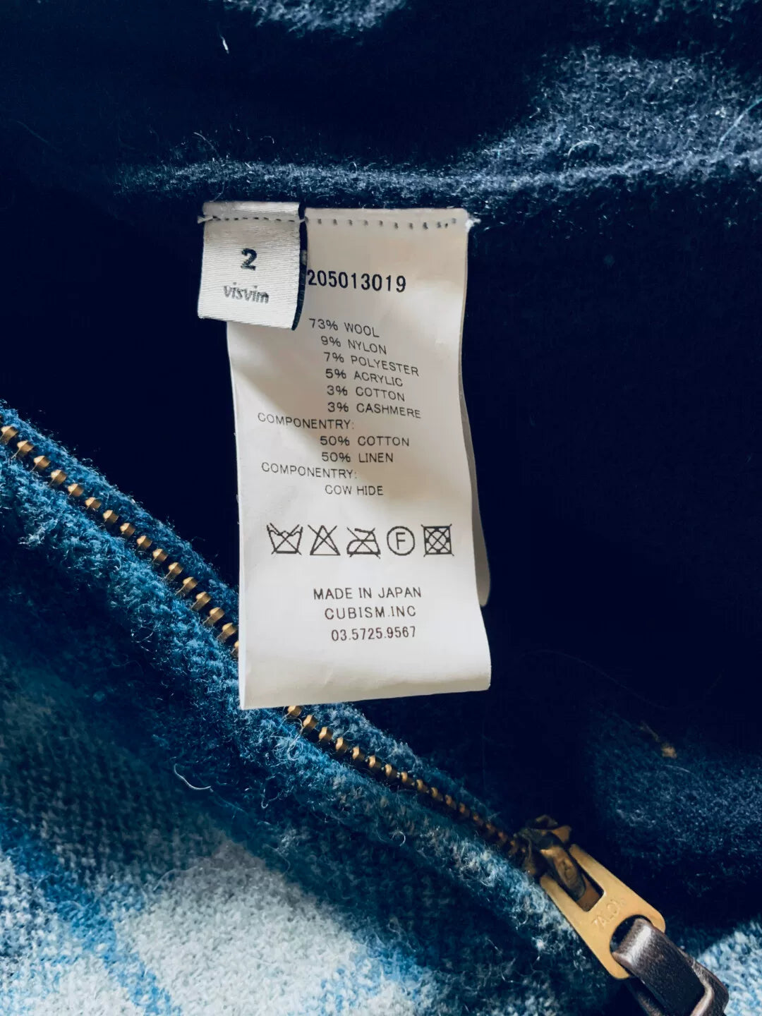 Visvim Black Hawk Blouson Check