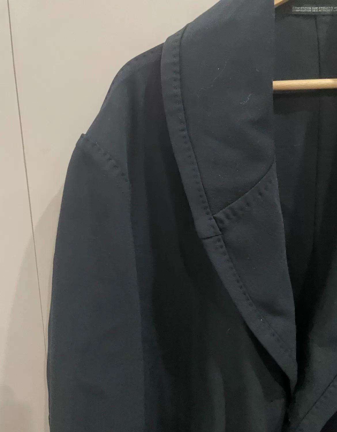 Yohji Yamamoto 94AW Scarf Collar Coat