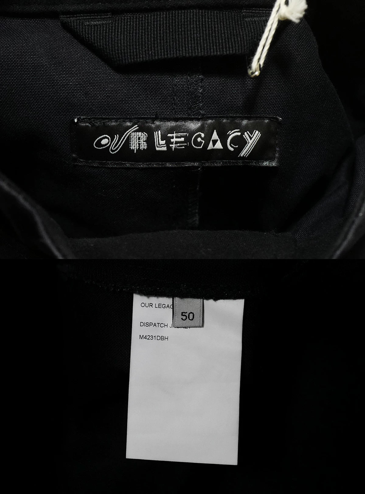 our legacy dispatch tactical jacket 23aw