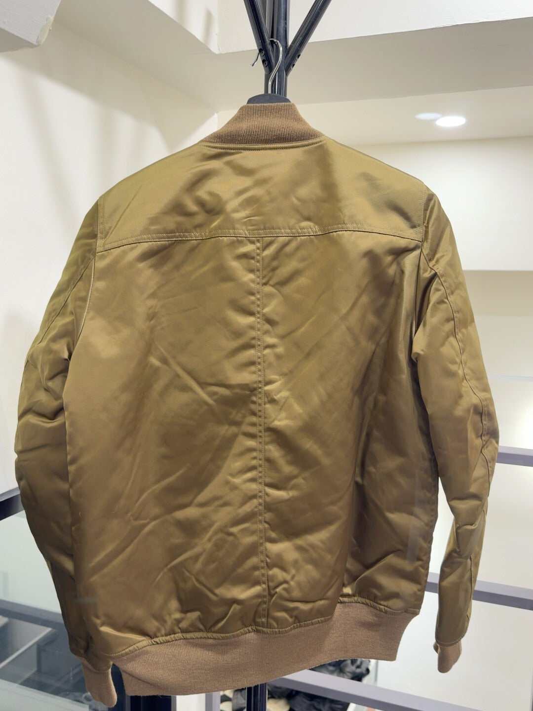 Rick Owens DRKSHDW Green Flight Jacket
