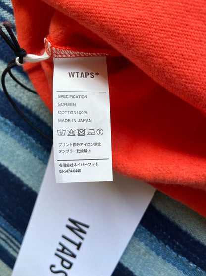 WTAPS Logo Sweatshirt - Urban Territory Red