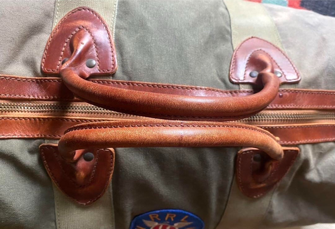 2013 RRL Military Pilot Duffle Bag