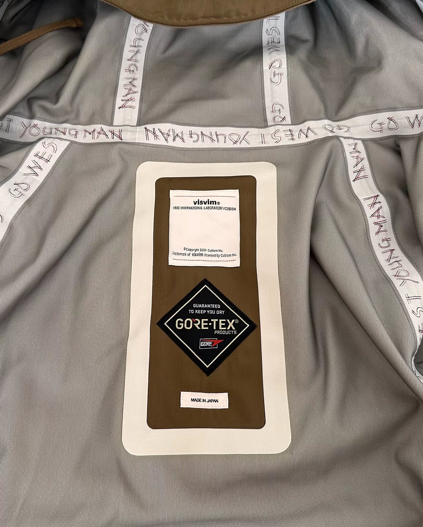 visvim nomad jacket khaki with hood