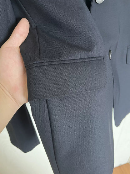 Z Zegna Navy Casual Blazer for Men