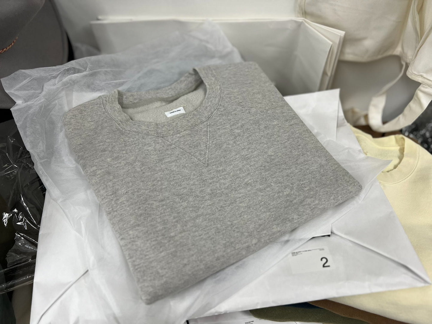 26SS VISVIM JUMBO SB SWEAT FINE WOOL