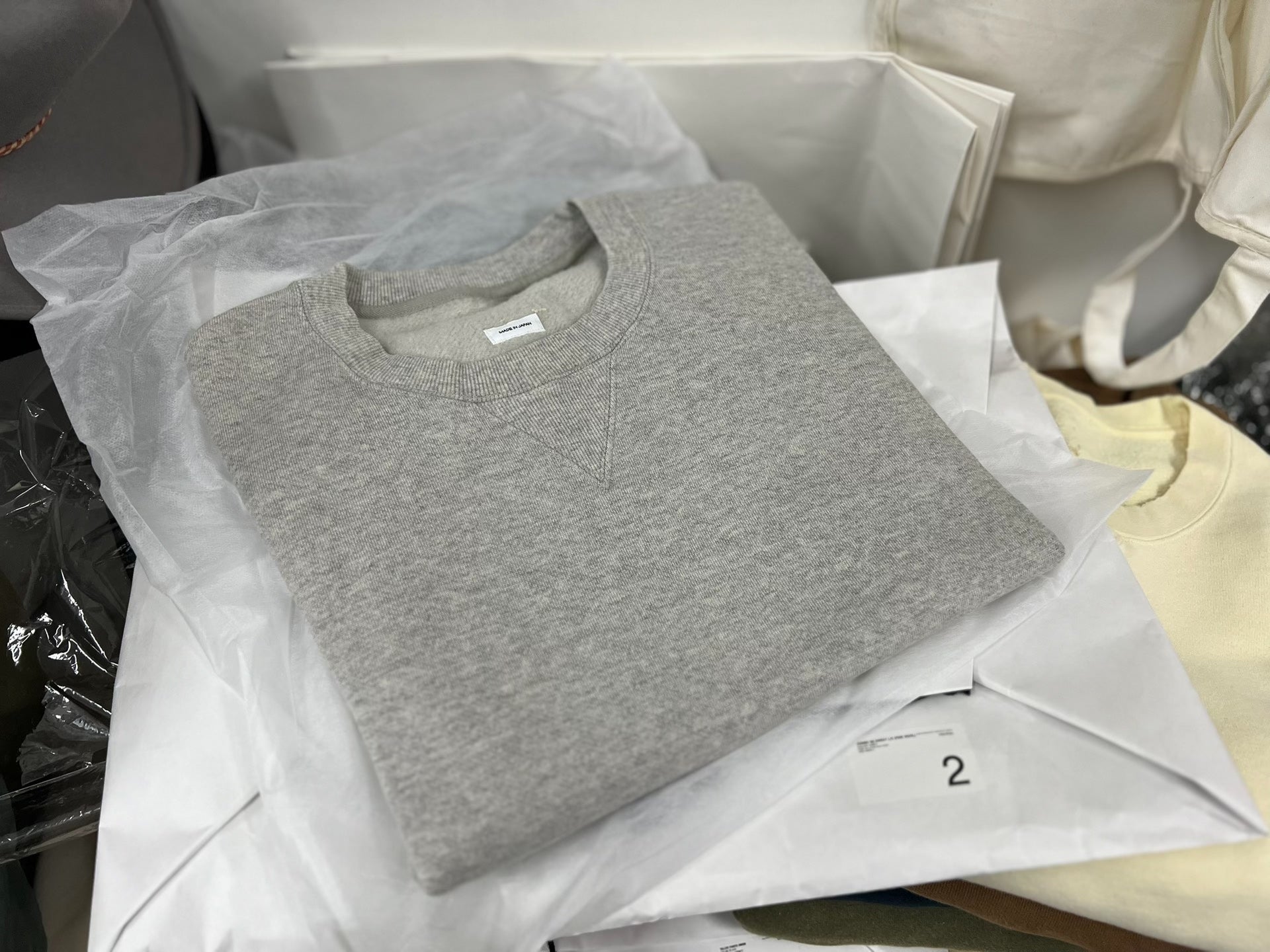 26SS VISVIM JUMBO SB SWEAT FINE WOOL
