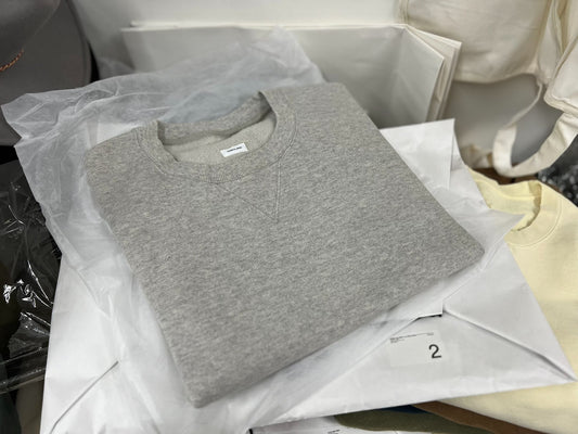 26SS VISVIM JUMBO SB SWEAT FINE WOOL