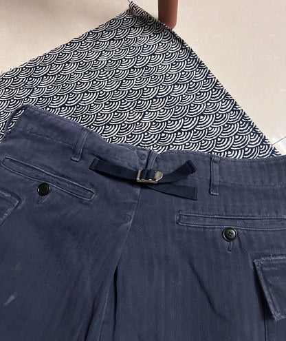 visvim 20SS Splatter Distressed Cargo Shorts