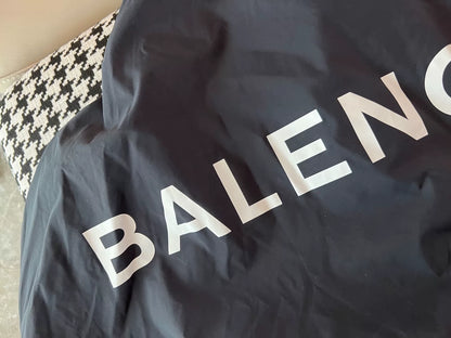 Balenciaga Hooded Oversized Coat