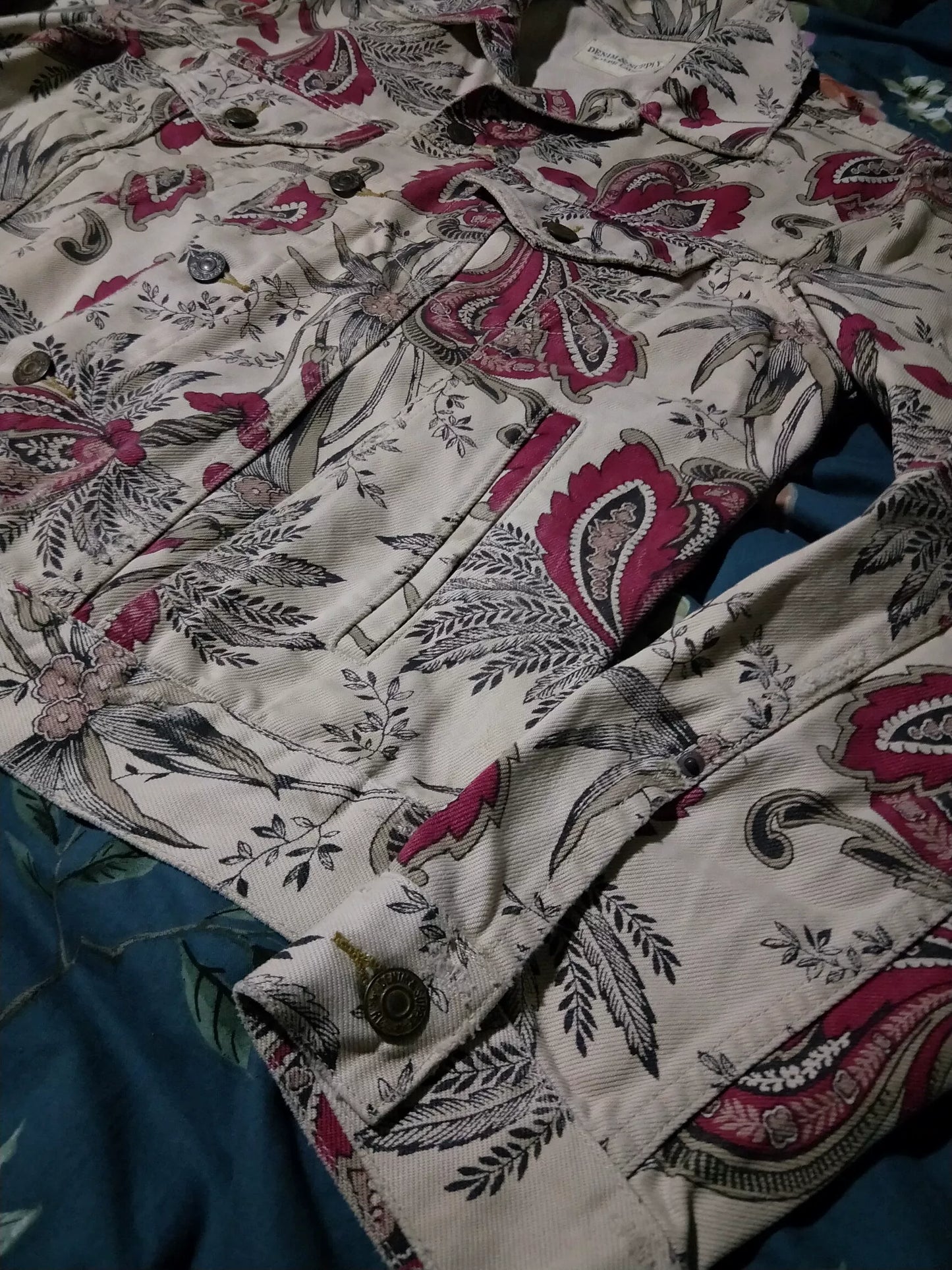 RRL Denim Supply Paisley Jacket