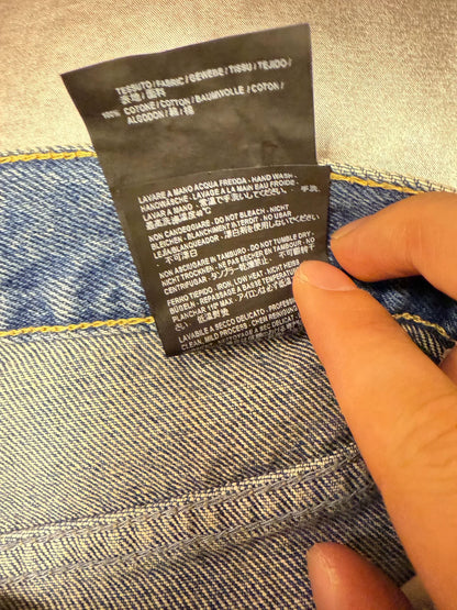 balenciaga blue denim jeans size 31