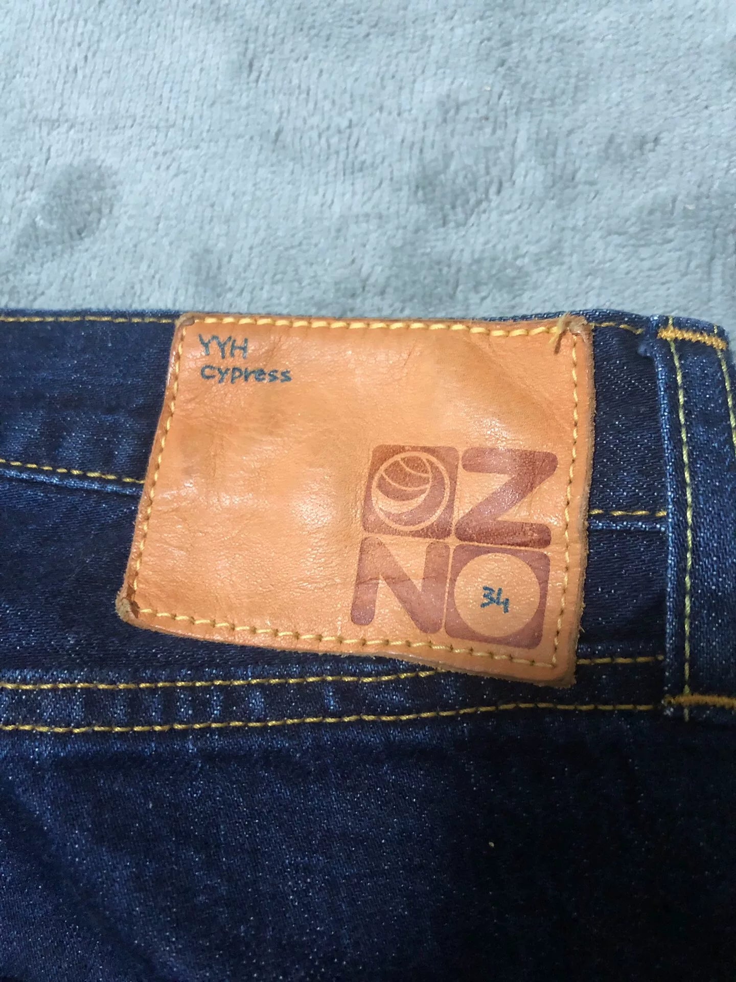 Yohji Yamamoto x Ozono 19SS Discharge Jeans