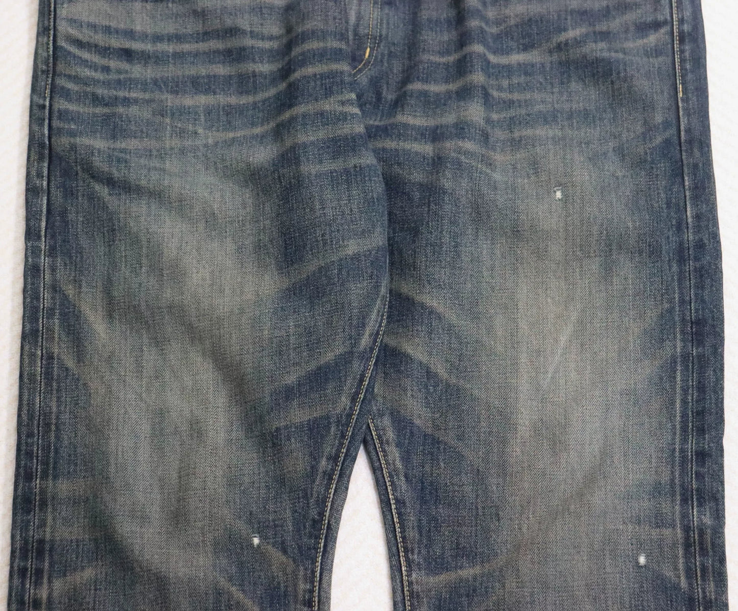 nbhd washed denim narrow jeans in xl