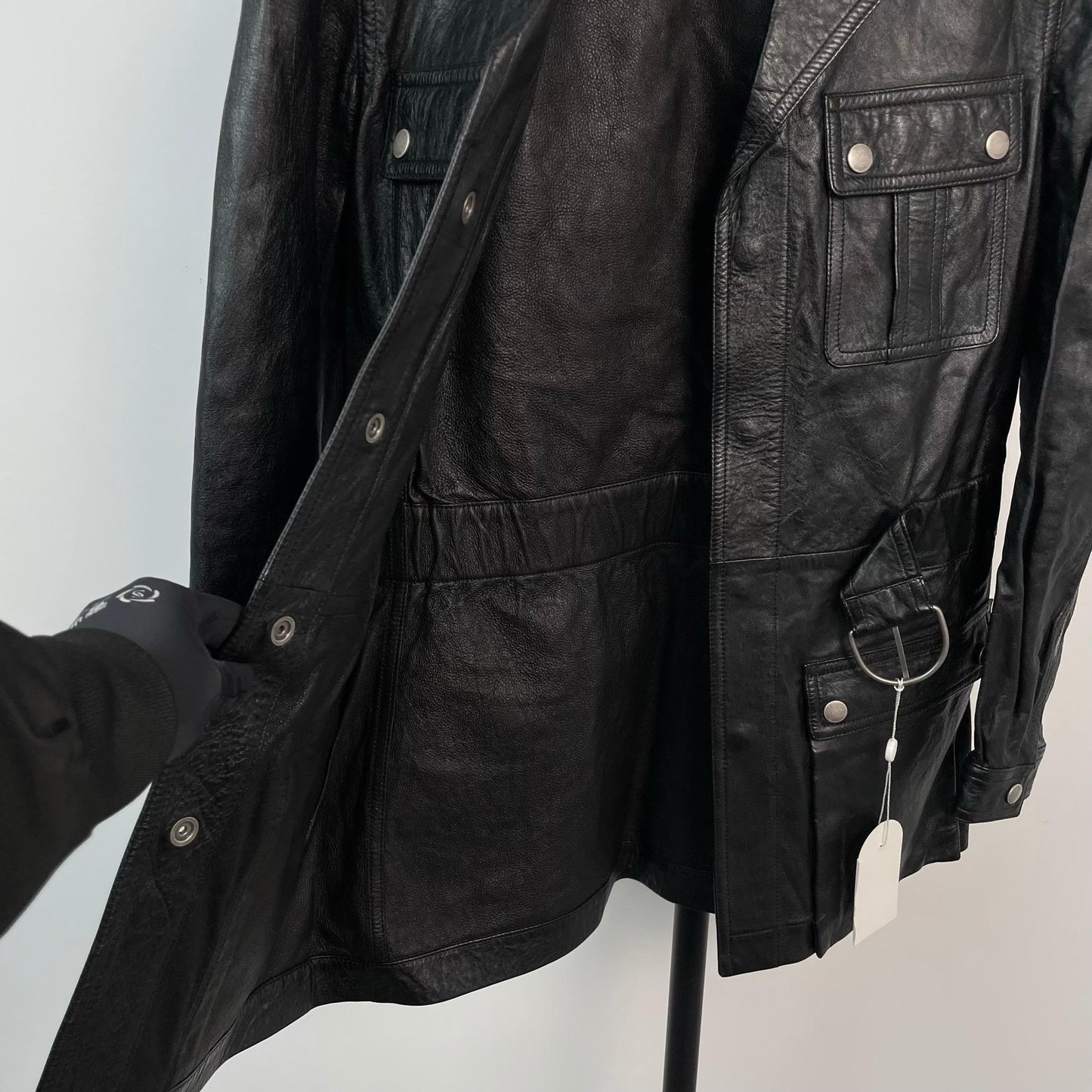 Saint Laurent 2017FW Black Leather Jacket