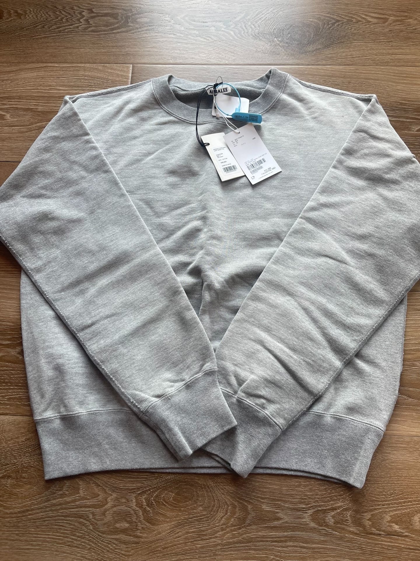 AURALEE Pima Light Sweatshirt