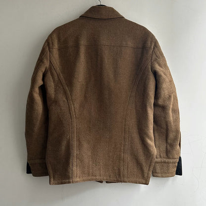 rare dirk bikkembergs 90s wool jacket