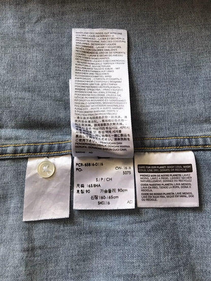 Levi's Light Blue Washed Denim Shirt
