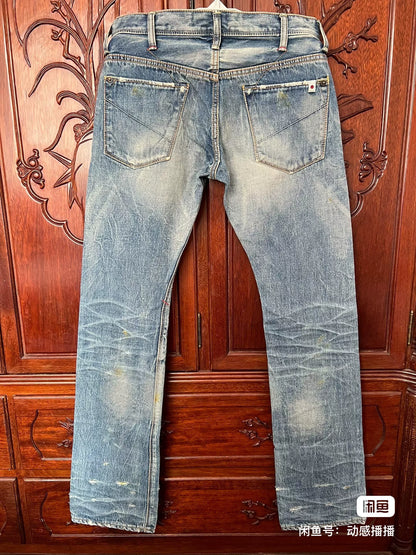 Deeta Men's Light Blue Selvedge Jeans