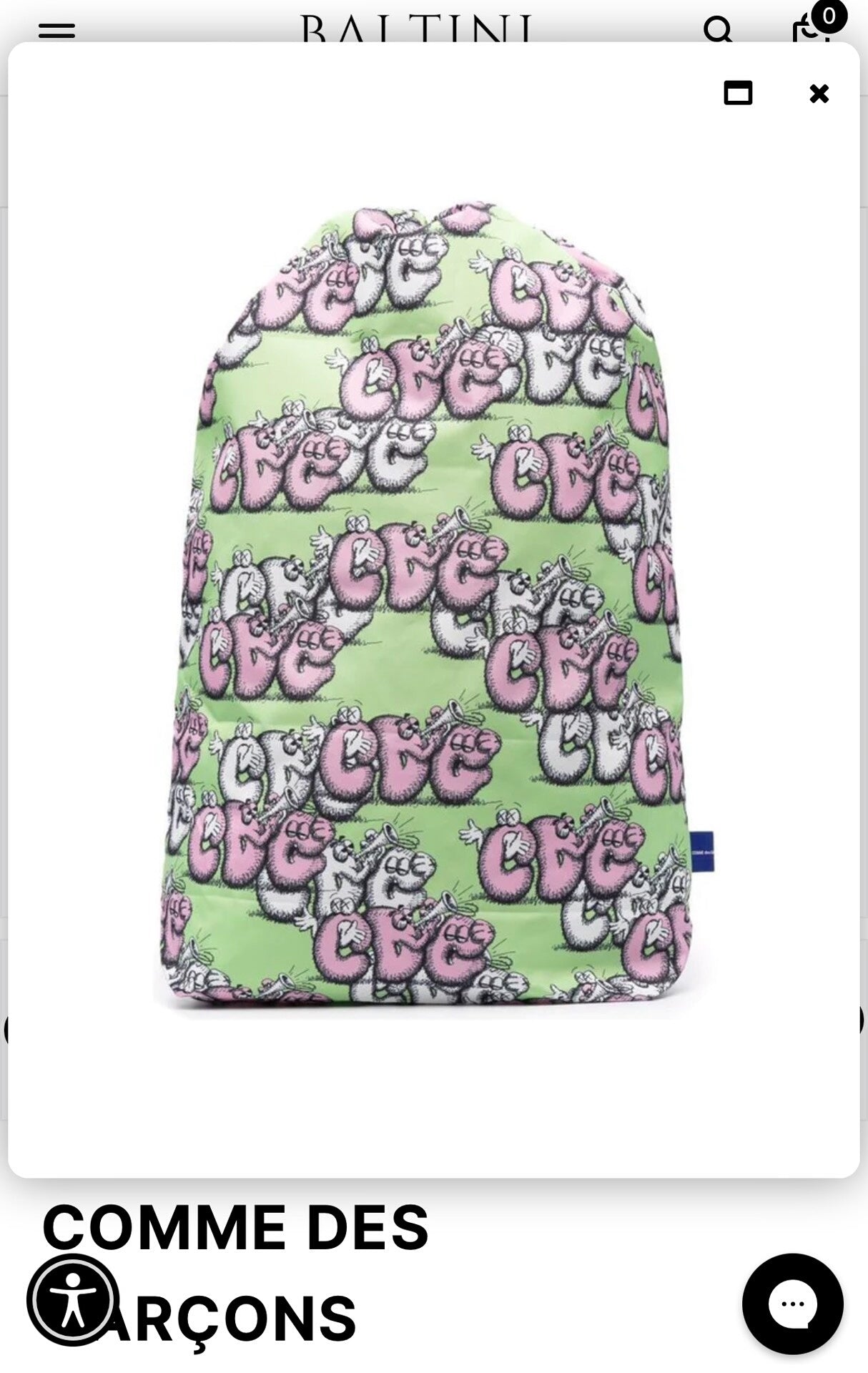 Comme des Garçons x KAWS Backpack