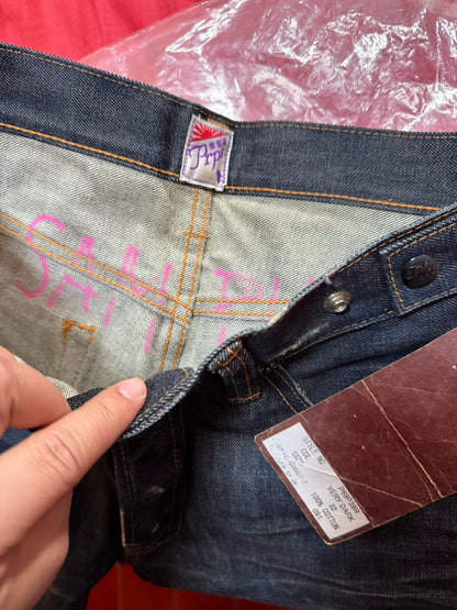 Prps W32 Slim Indigo Acid Wash Jeans