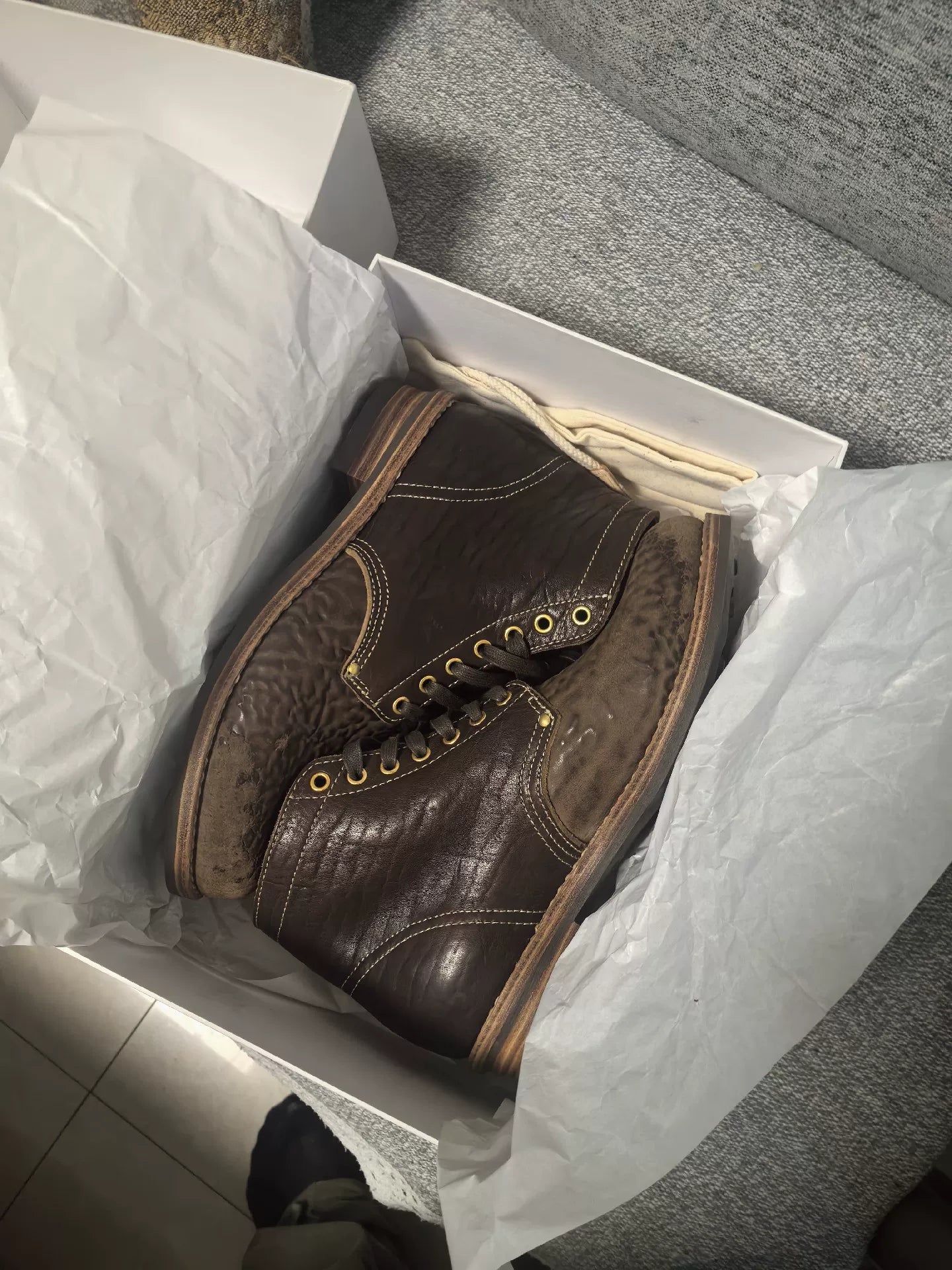 Visvim 22AW Brigadier Folk Boots