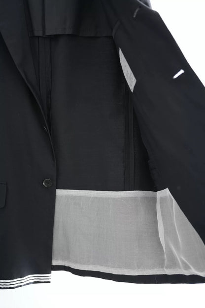 Yohji Yamamoto Striped Suit Jacket