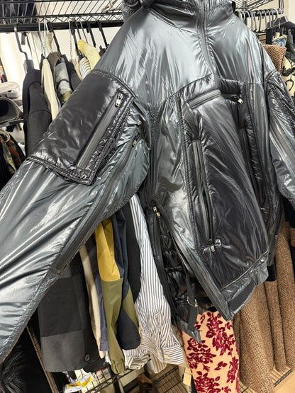 Stylish Bomber Jacket with Drawstrings