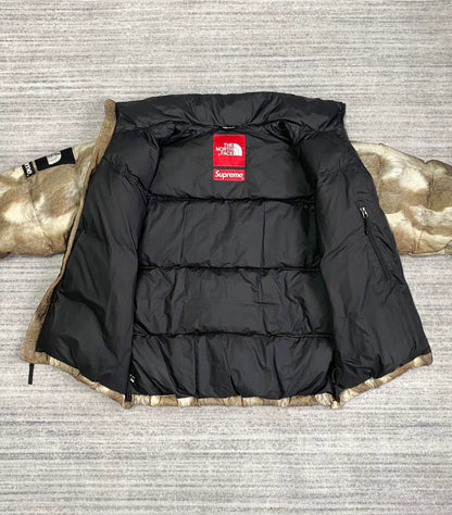 supreme tnff fur down jacket coat