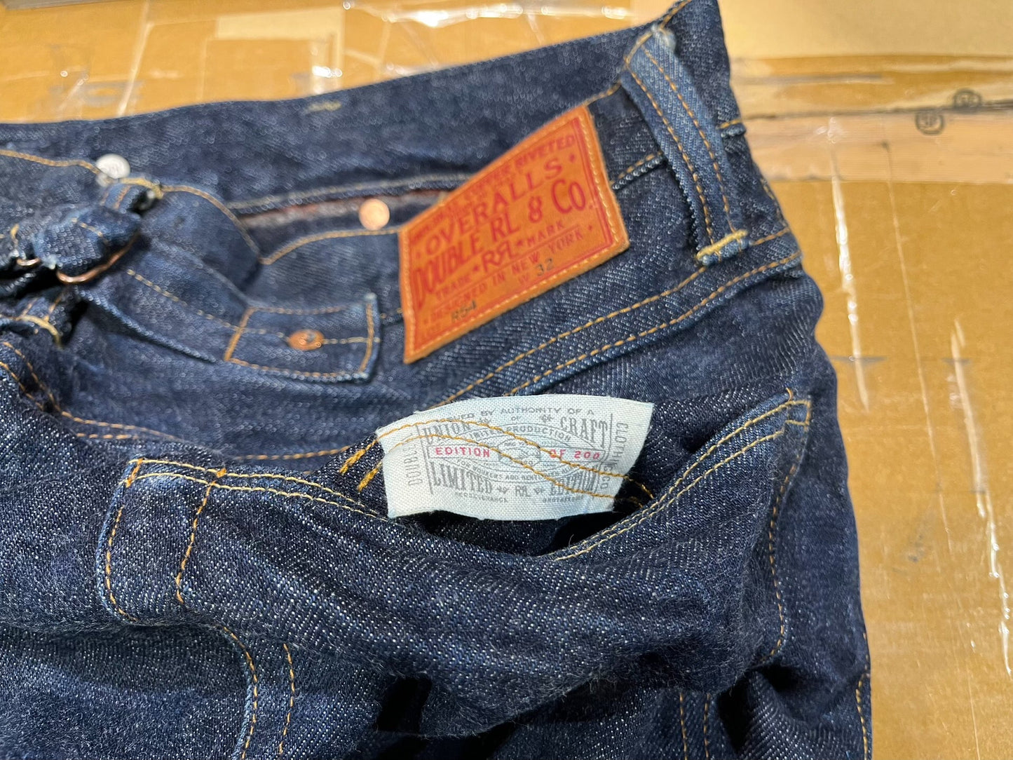 RRL Limited Double Layer Thick Jeans