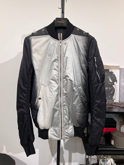 Rick Owens Ma-1 Ink Gradient Jacket