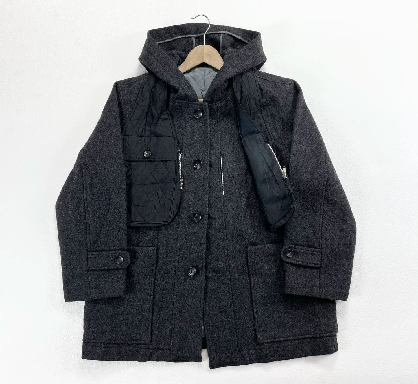 issey sport I.S 90s tactical wool jacket