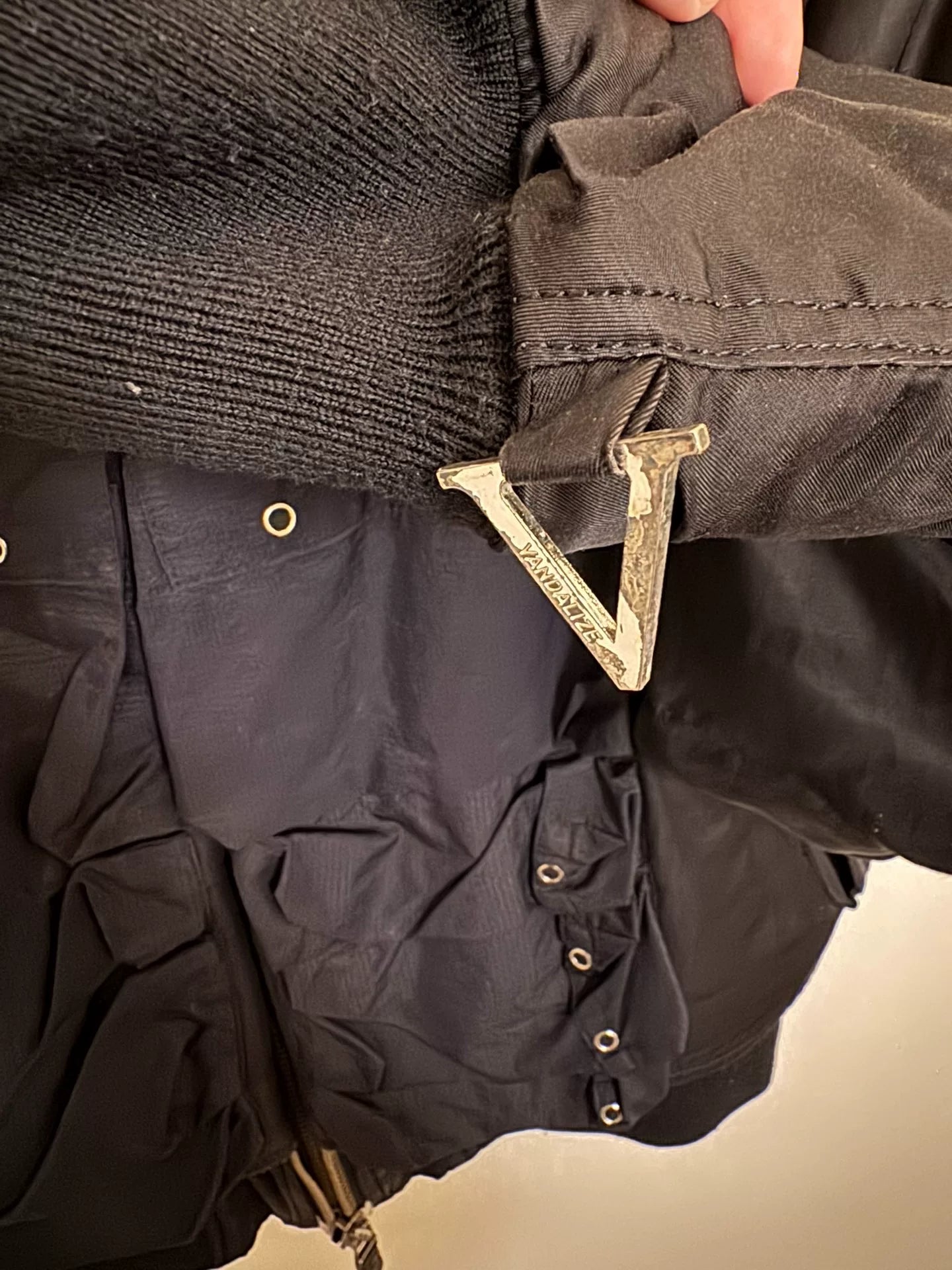 rare vandalize archive cargo bomber jacket
