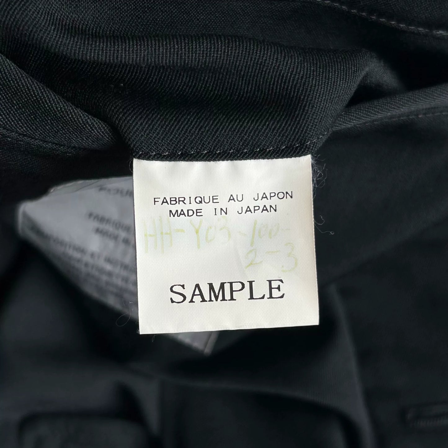 yohji yamamoto 19ss wool jacket