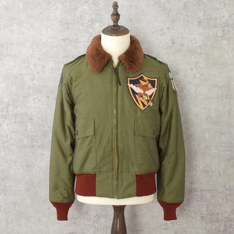 B-10 Military Alpaca Flight Jacket