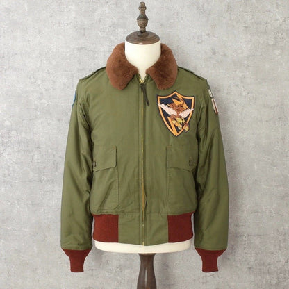 B-10 Military Alpaca Flight Jacket