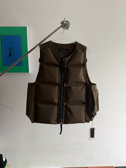 Ziggy Chen Military Green Vest